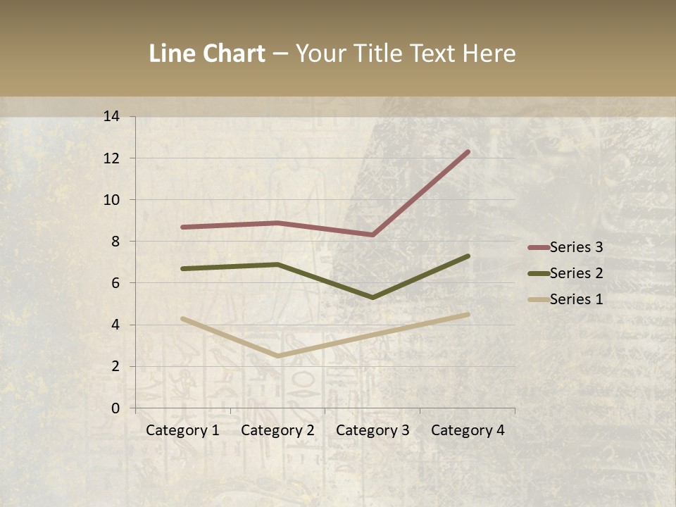 Ancient Egypt Wall Sign PowerPoint Template