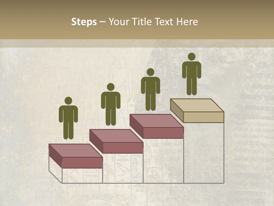 Ancient Egypt Wall Sign PowerPoint Template