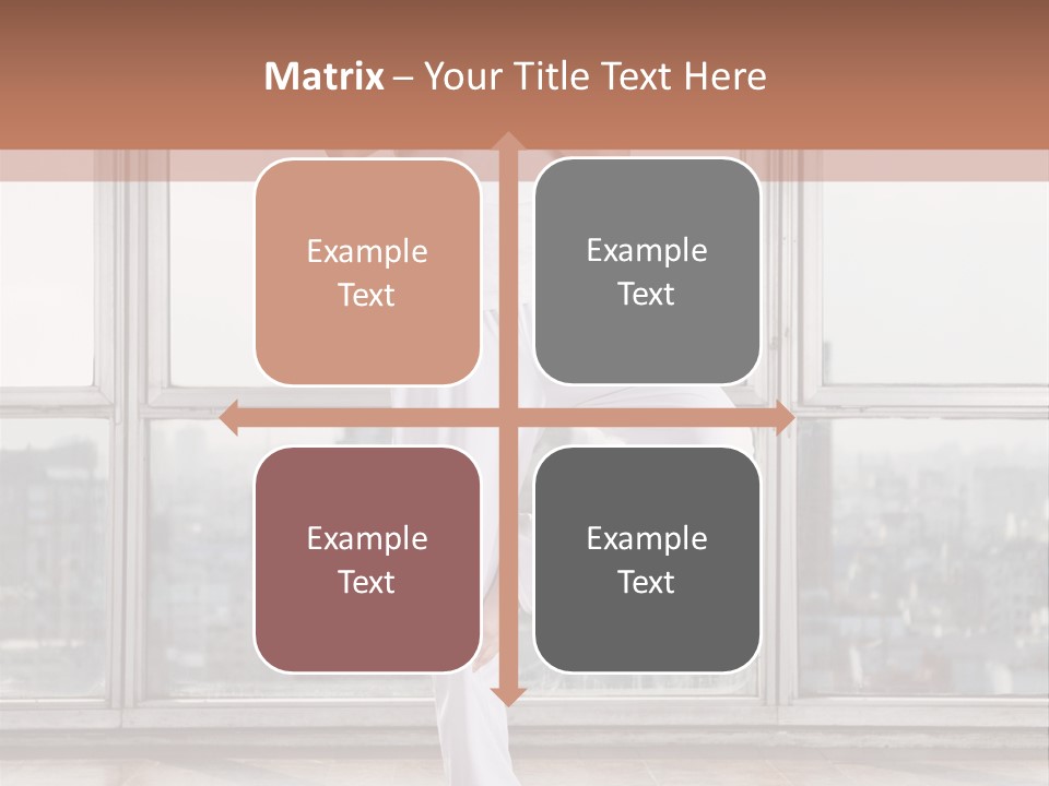 Leg Wooden Man PowerPoint Template