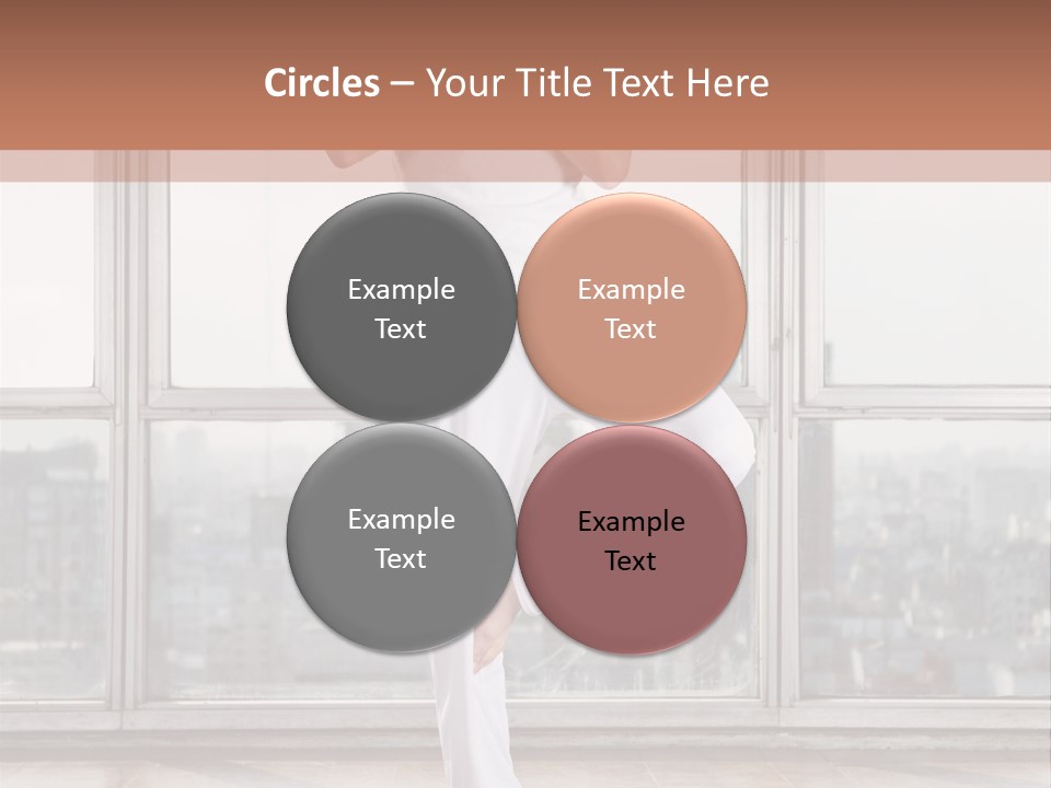 Leg Wooden Man PowerPoint Template