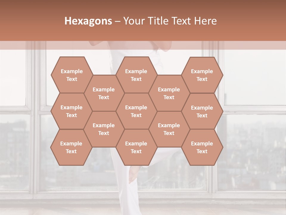 Leg Wooden Man PowerPoint Template