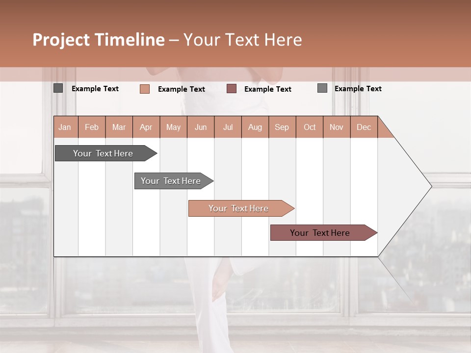 Leg Wooden Man PowerPoint Template