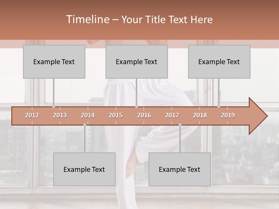 Leg Wooden Man PowerPoint Template