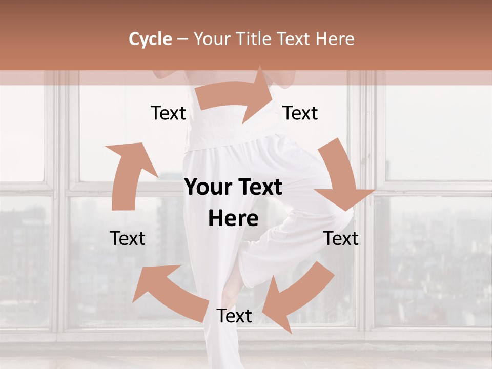 Leg Wooden Man PowerPoint Template