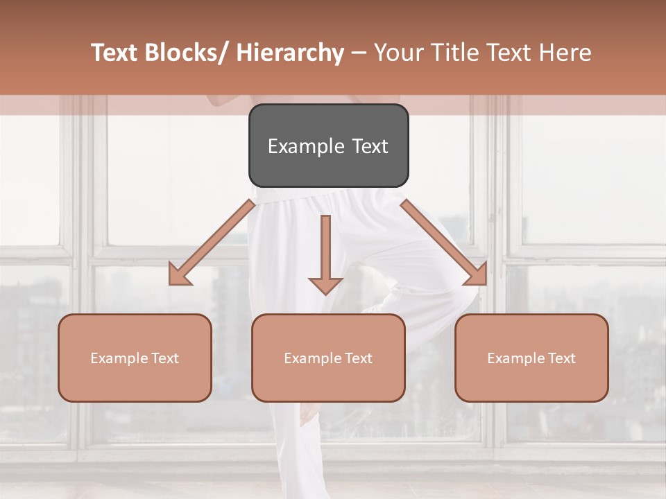 Leg Wooden Man PowerPoint Template