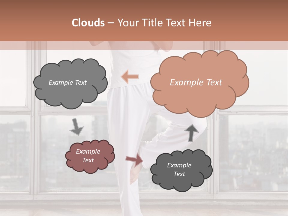 Leg Wooden Man PowerPoint Template