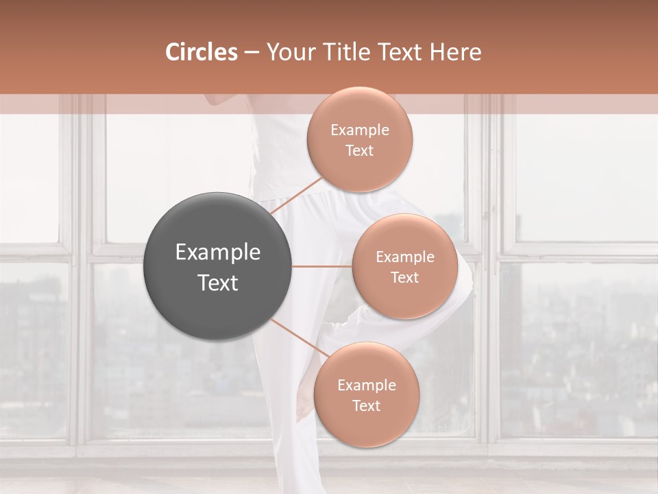 Leg Wooden Man PowerPoint Template