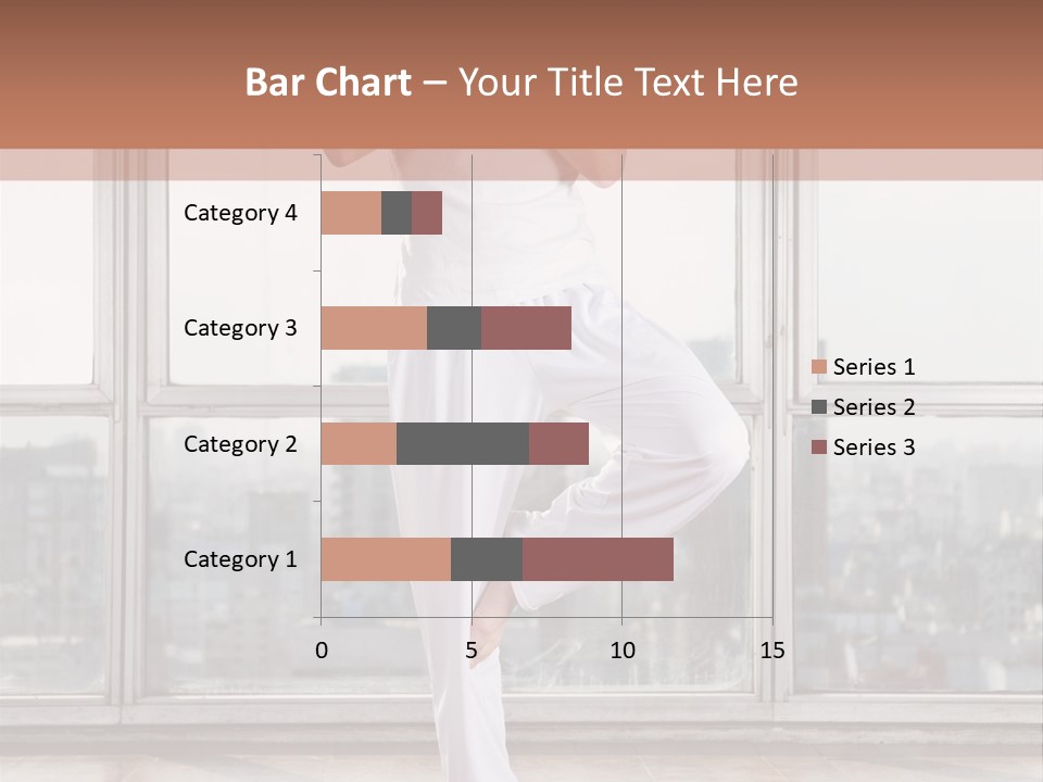 Leg Wooden Man PowerPoint Template