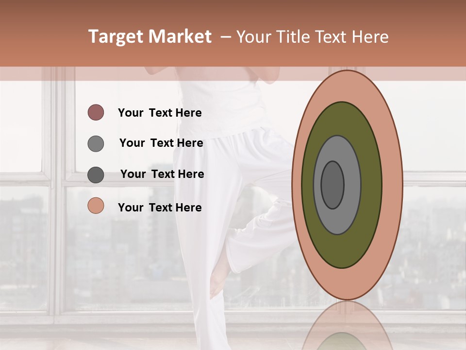 Leg Wooden Man PowerPoint Template