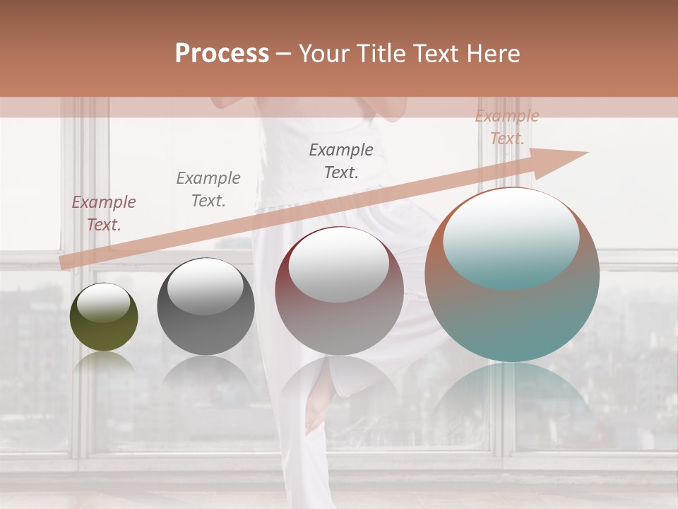 Leg Wooden Man PowerPoint Template