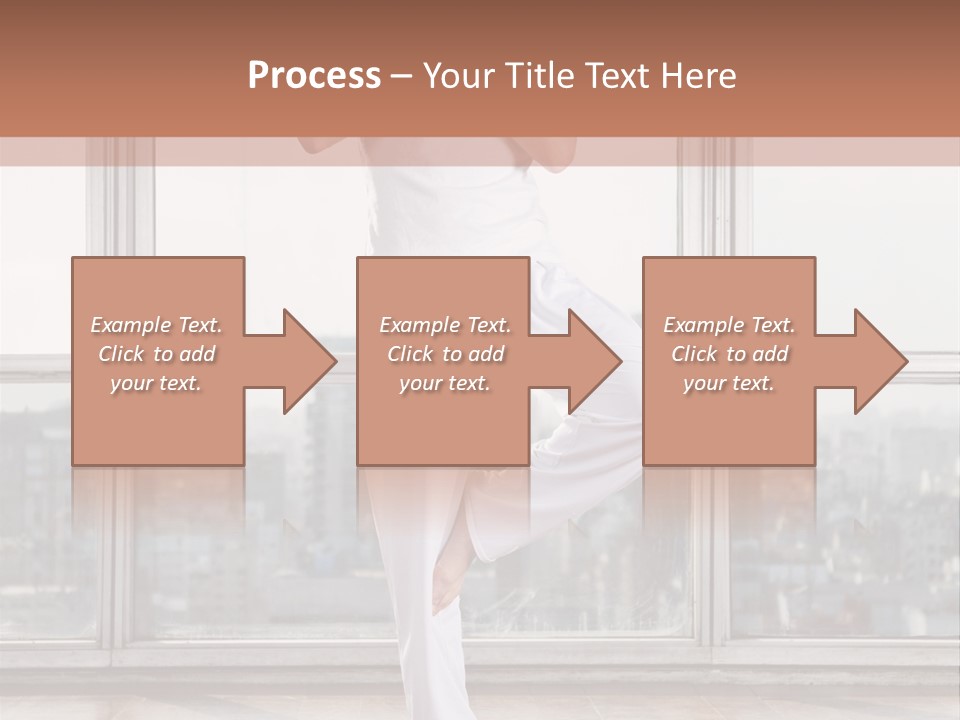 Leg Wooden Man PowerPoint Template