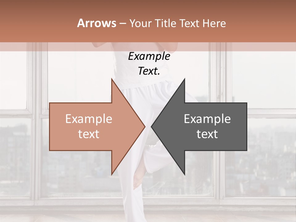 Leg Wooden Man PowerPoint Template