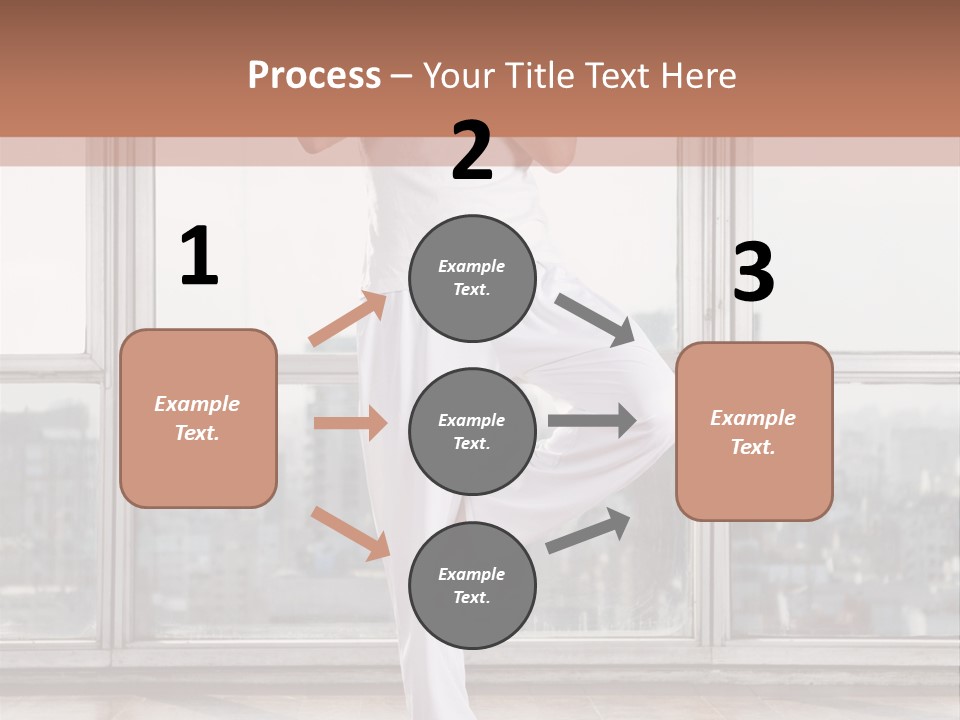 Leg Wooden Man PowerPoint Template
