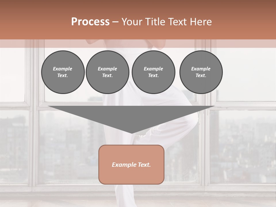 Leg Wooden Man PowerPoint Template