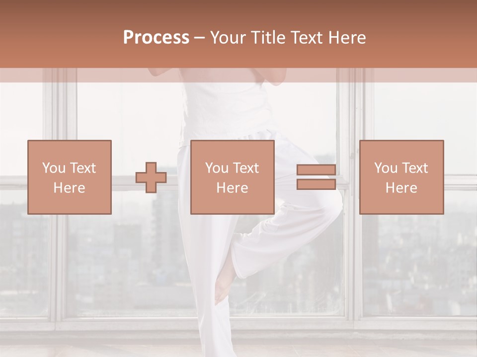 Leg Wooden Man PowerPoint Template