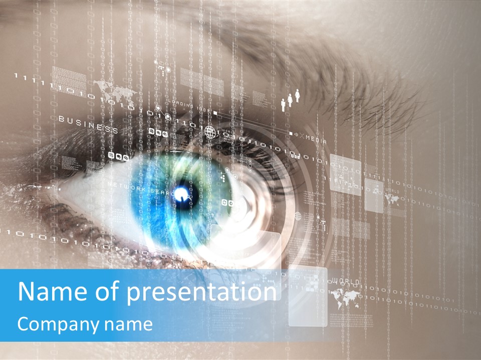 Concept Identification Close Up PowerPoint Template