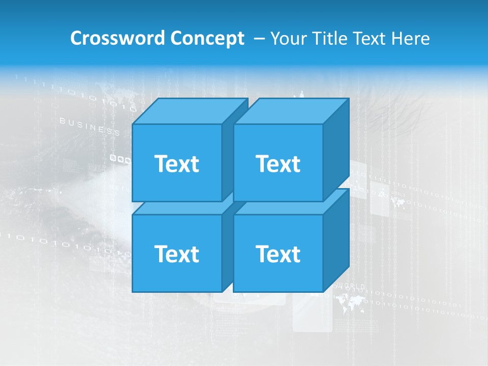 Concept Identification Close Up PowerPoint Template