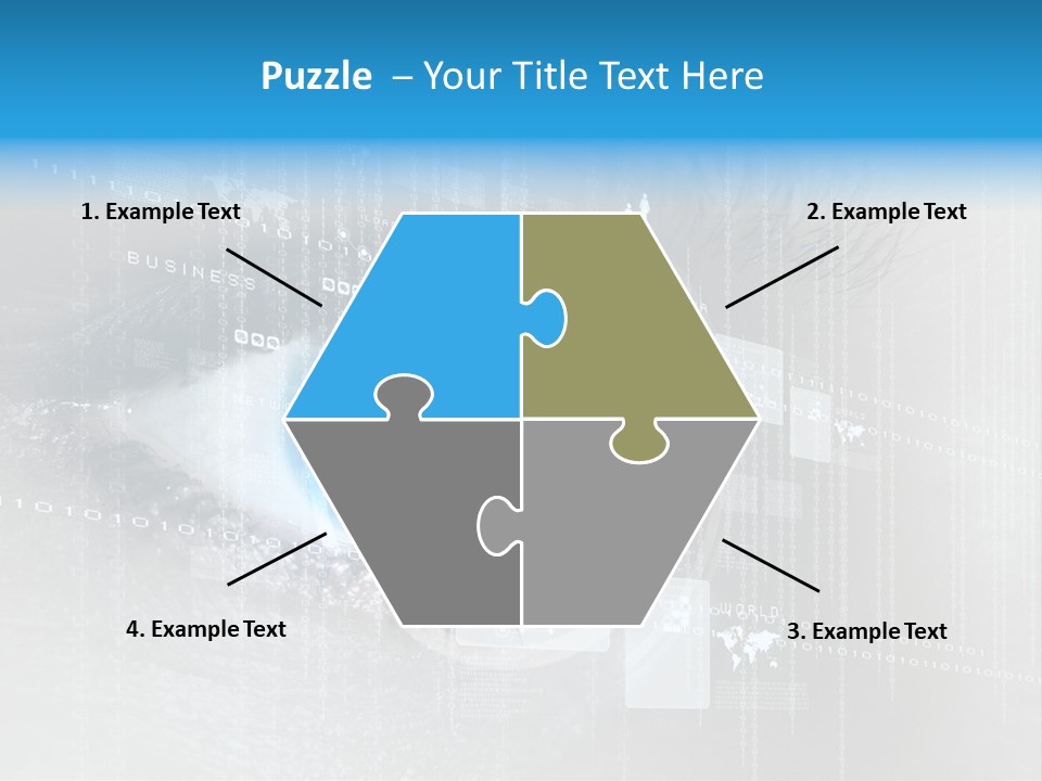 Concept Identification Close Up PowerPoint Template