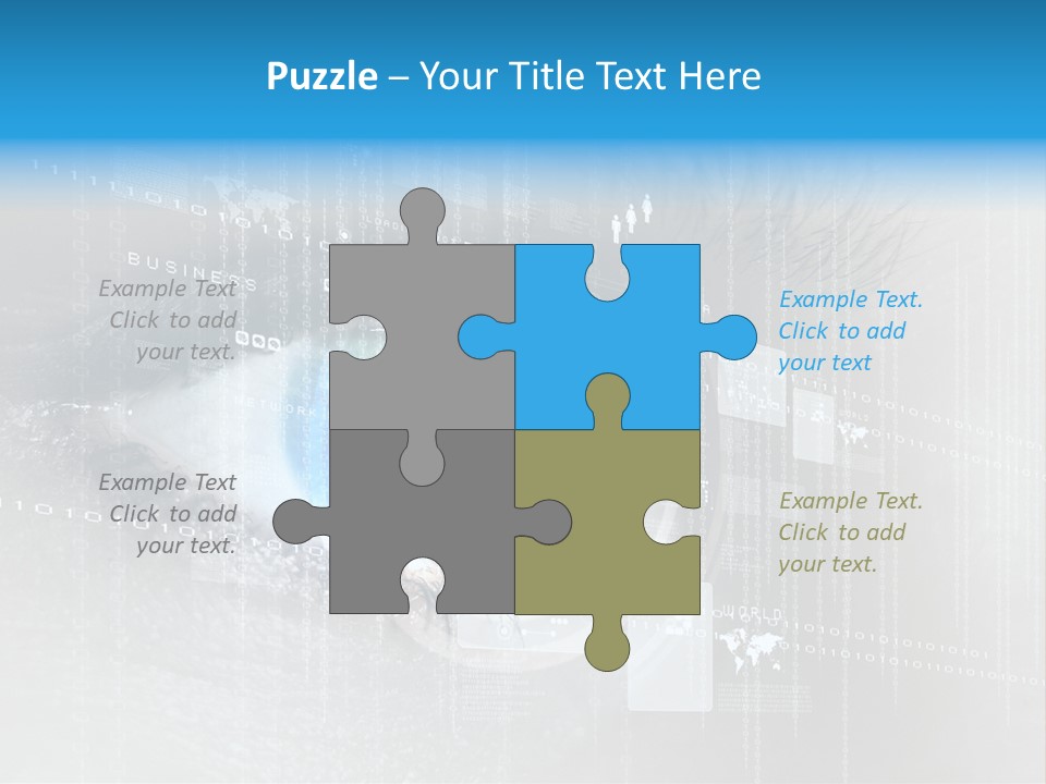 Concept Identification Close Up PowerPoint Template