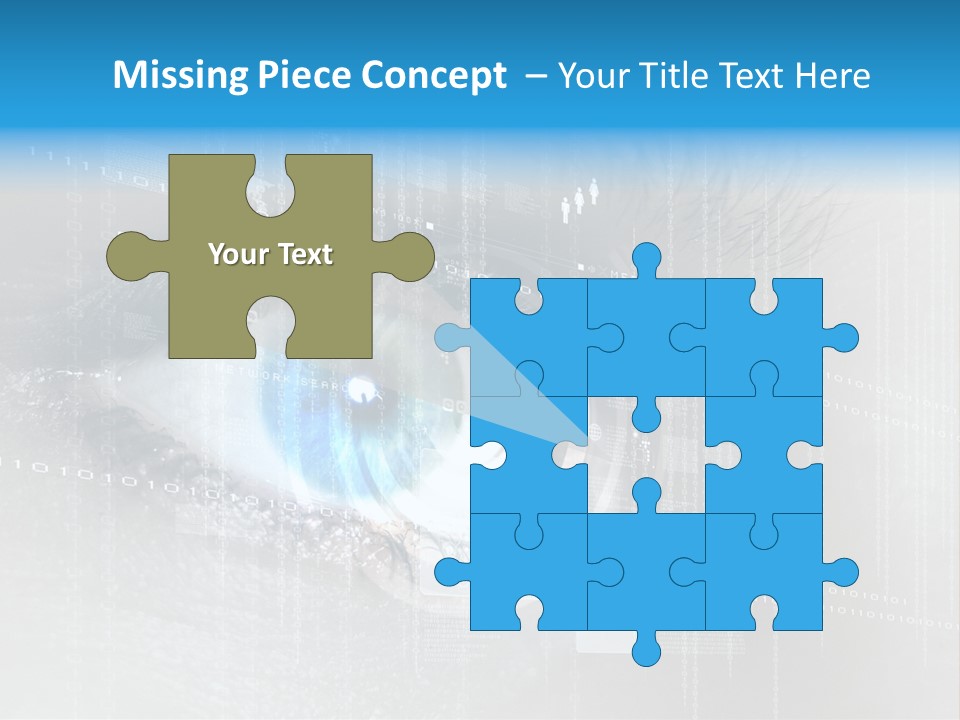 Concept Identification Close Up PowerPoint Template