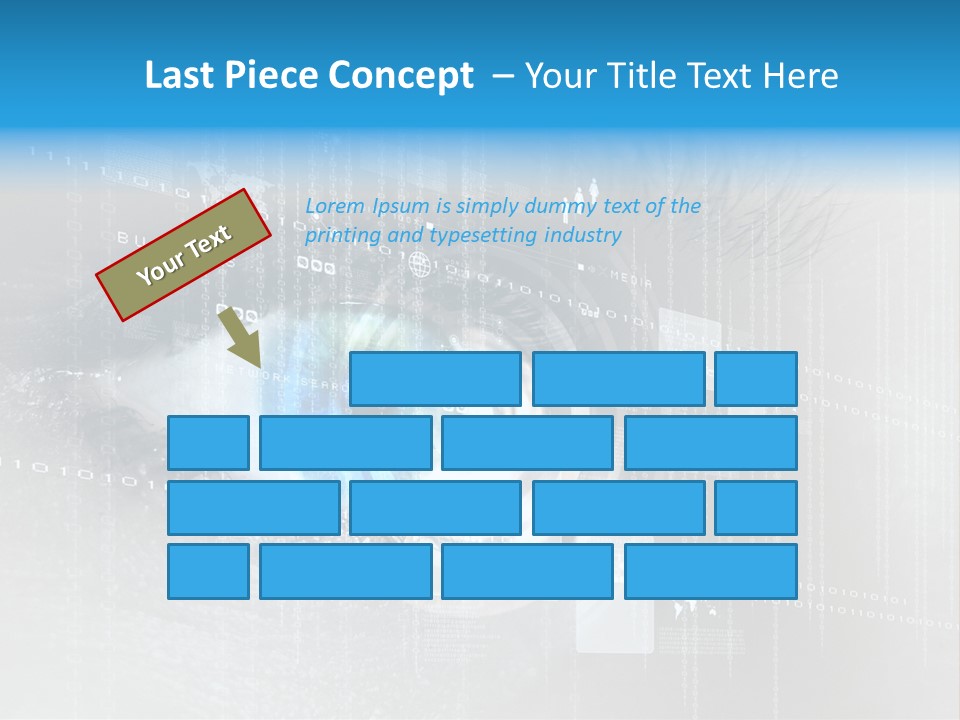 Concept Identification Close Up PowerPoint Template