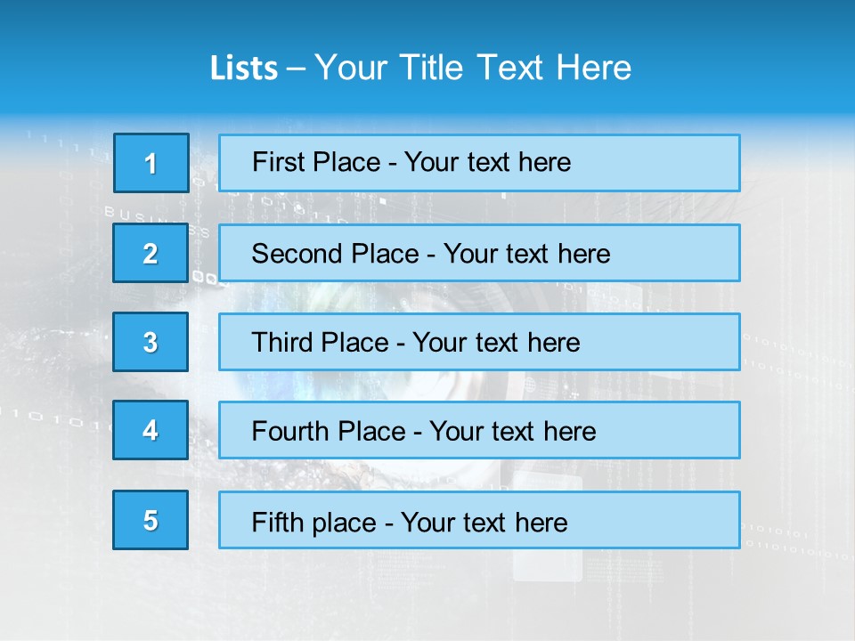 Concept Identification Close Up PowerPoint Template