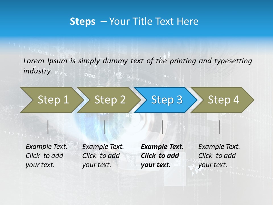 Concept Identification Close Up PowerPoint Template