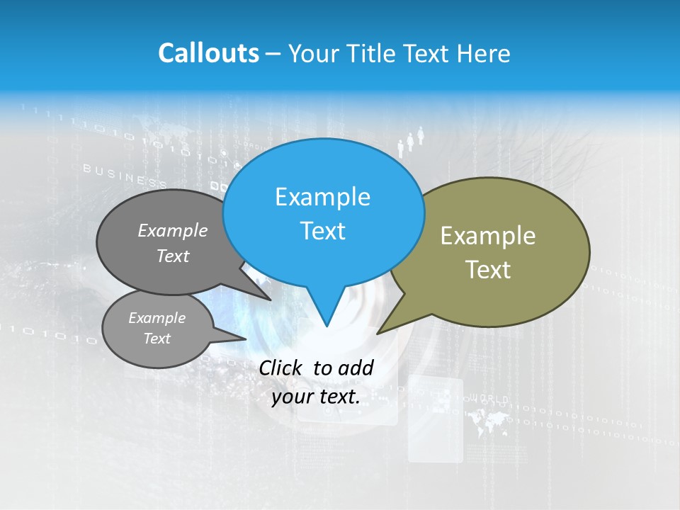 Concept Identification Close Up PowerPoint Template