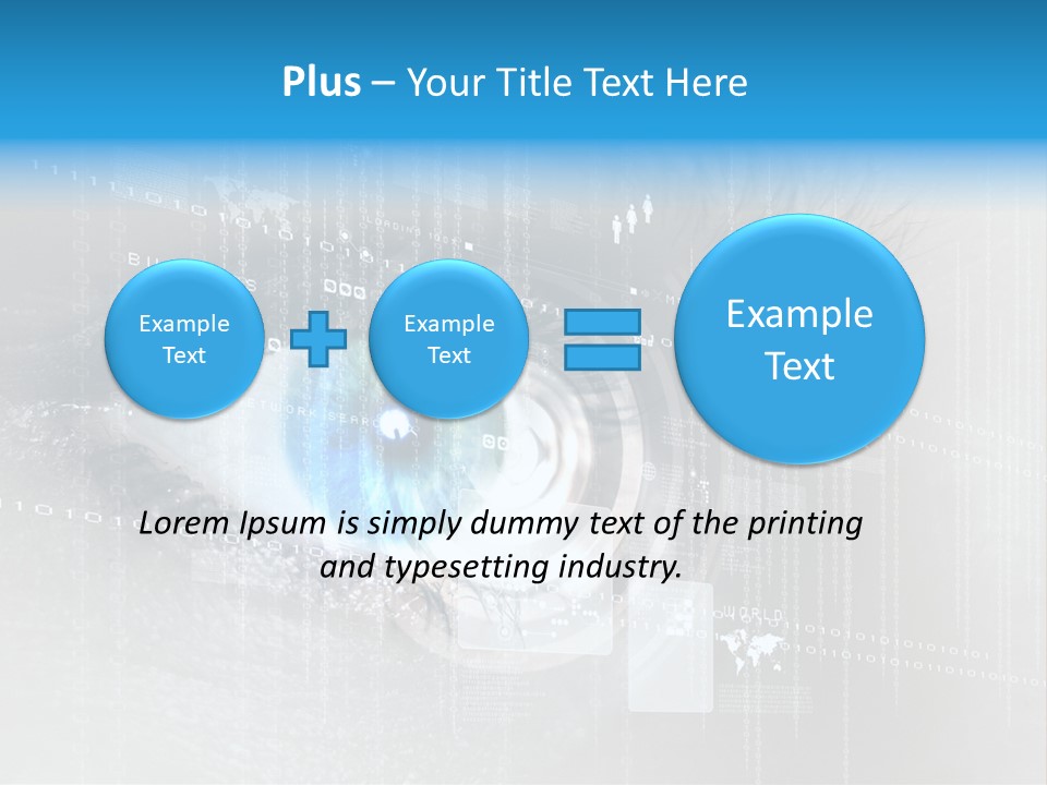 Concept Identification Close Up PowerPoint Template