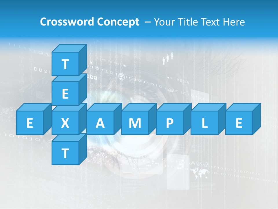 Concept Identification Close Up PowerPoint Template