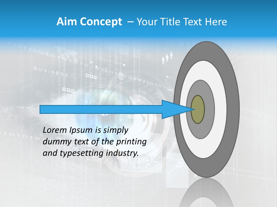 Concept Identification Close Up PowerPoint Template