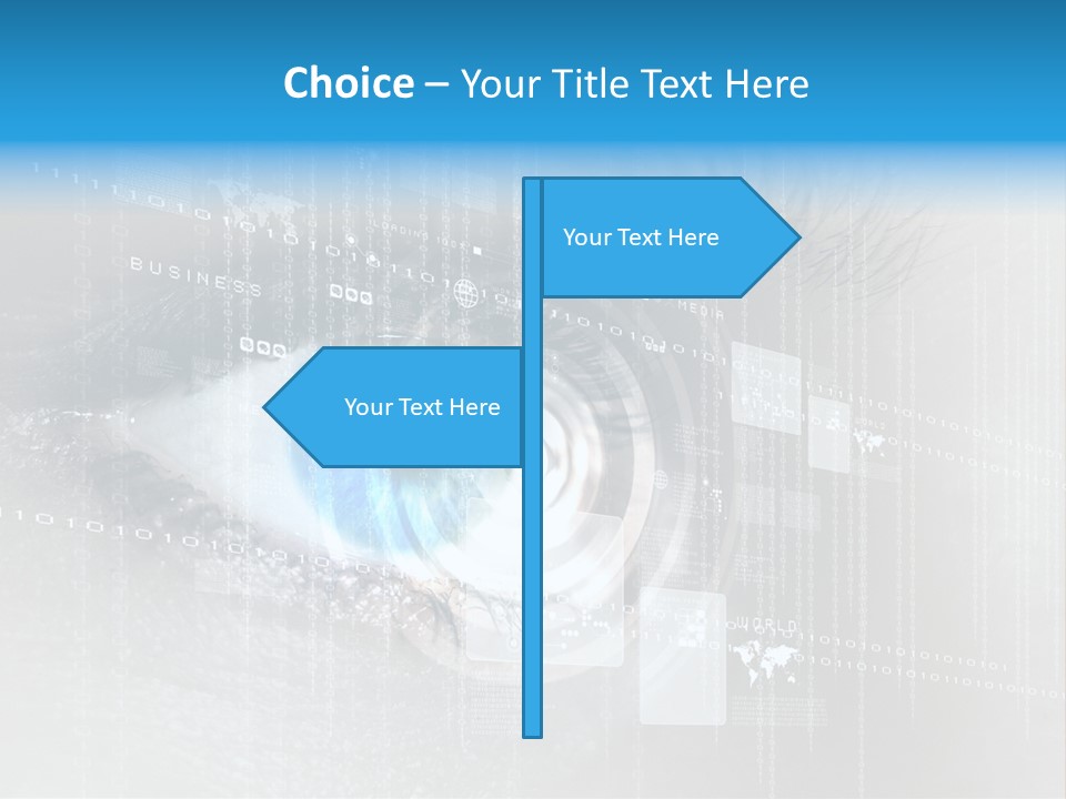 Concept Identification Close Up PowerPoint Template