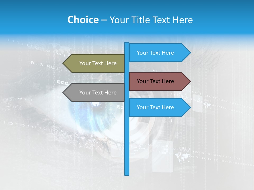 Concept Identification Close Up PowerPoint Template