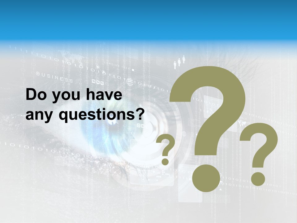 Concept Identification Close Up PowerPoint Template