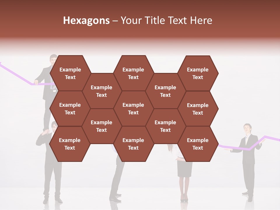 Rising Man Business PowerPoint Template