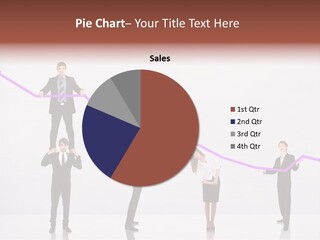 Rising Man Business PowerPoint Template