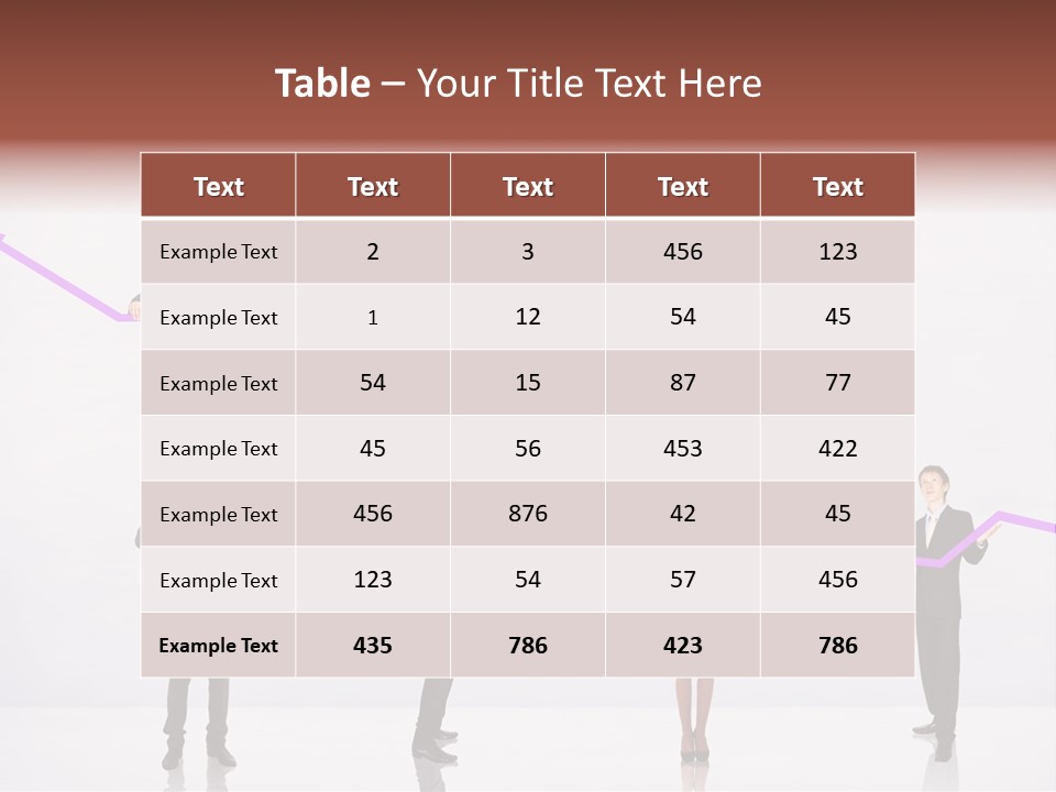 Rising Man Business PowerPoint Template