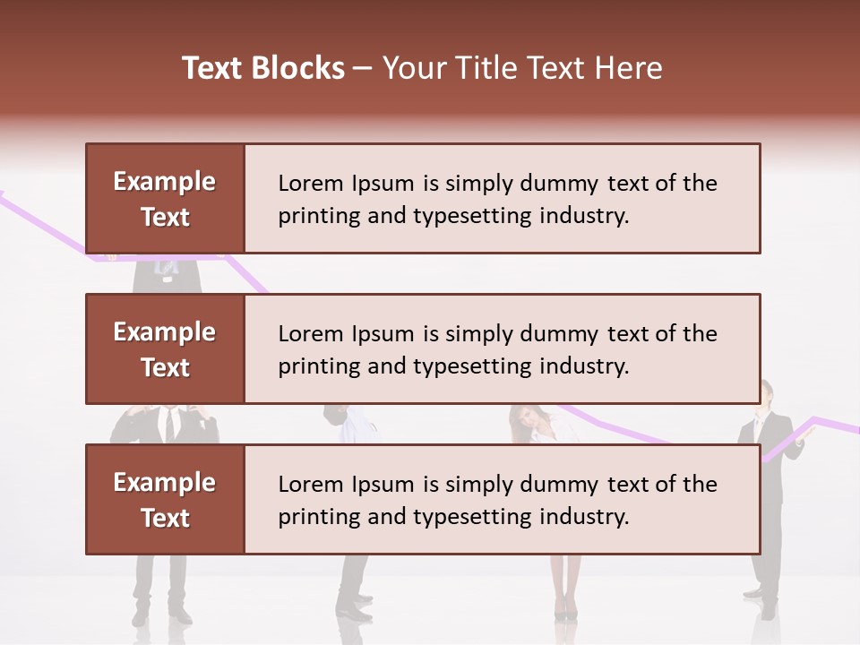 Rising Man Business PowerPoint Template