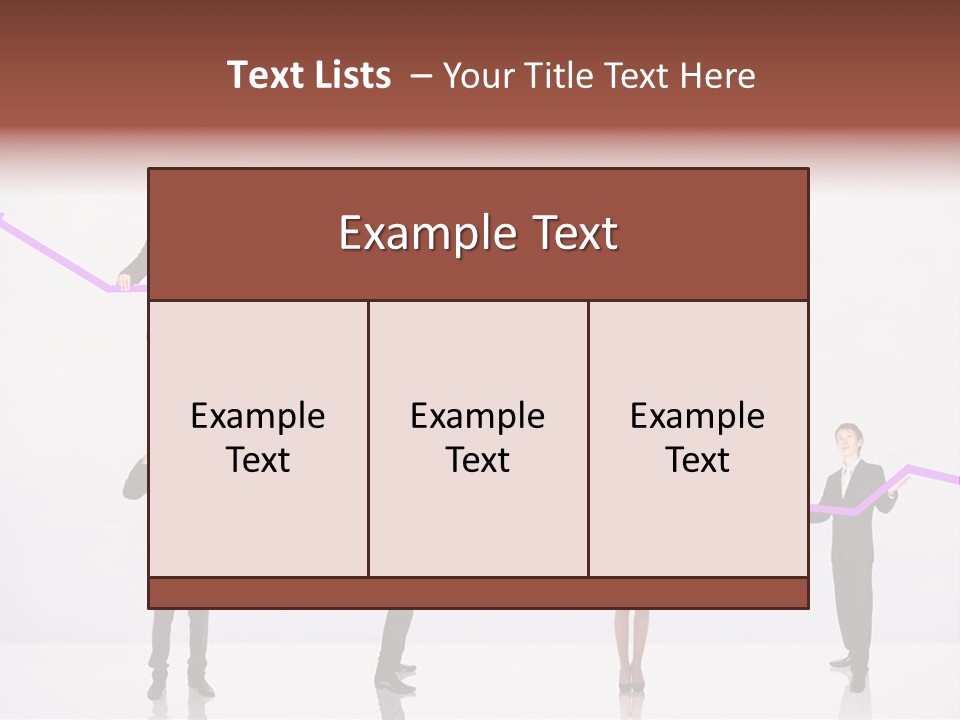 Rising Man Business PowerPoint Template