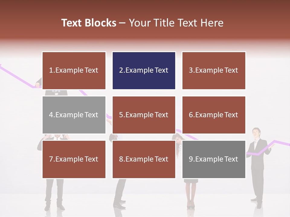 Rising Man Business PowerPoint Template