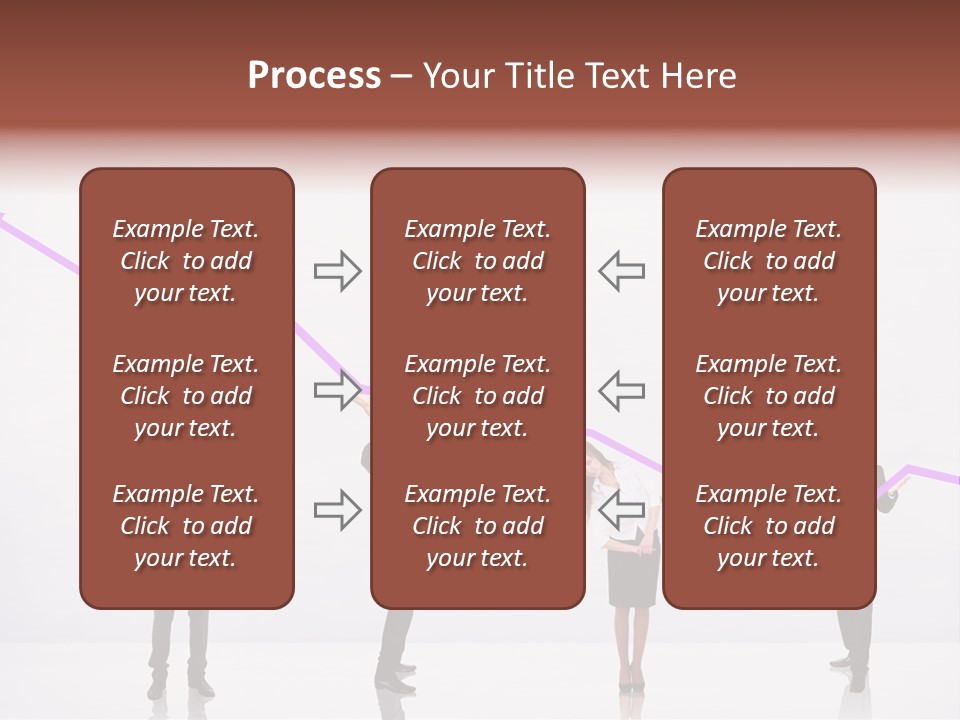 Rising Man Business PowerPoint Template