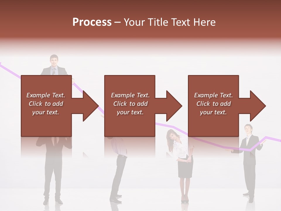 Rising Man Business PowerPoint Template