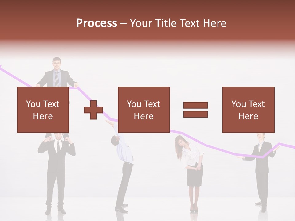 Rising Man Business PowerPoint Template