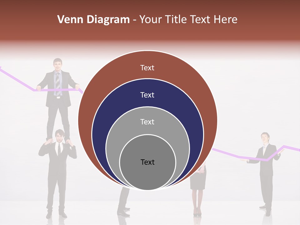 Rising Man Business PowerPoint Template