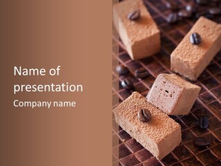 Sweet Square Eating PowerPoint Template