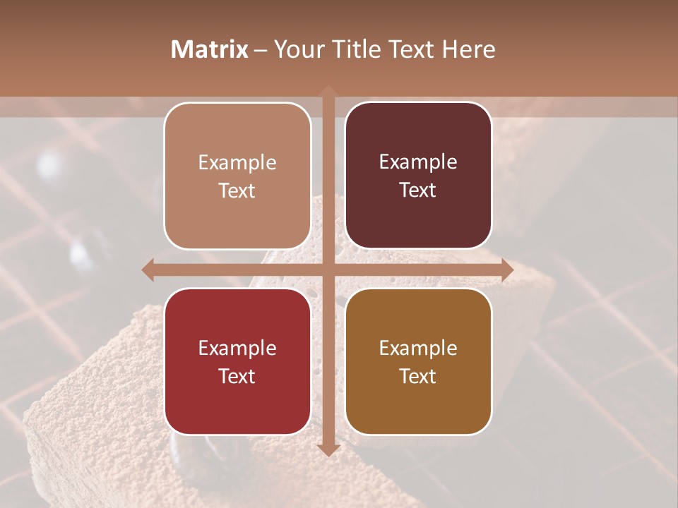 Sweet Square Eating PowerPoint Template