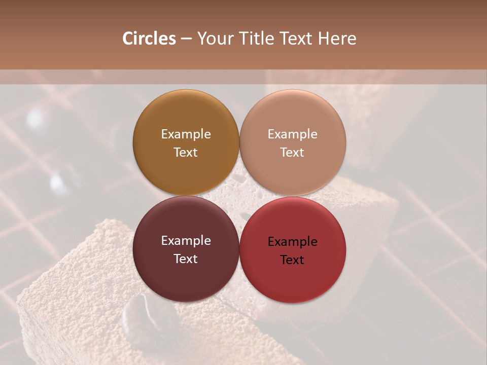 Sweet Square Eating PowerPoint Template