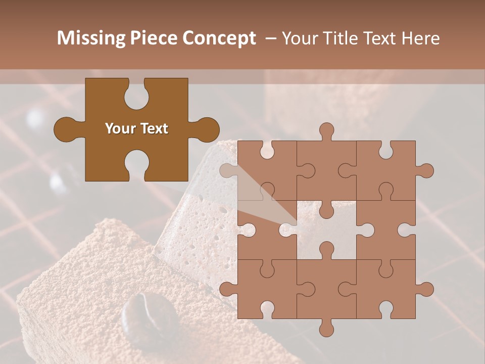 Sweet Square Eating PowerPoint Template