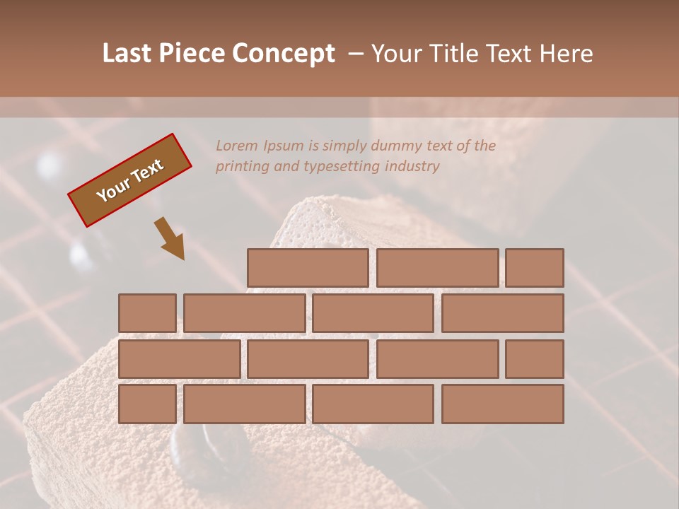 Sweet Square Eating PowerPoint Template