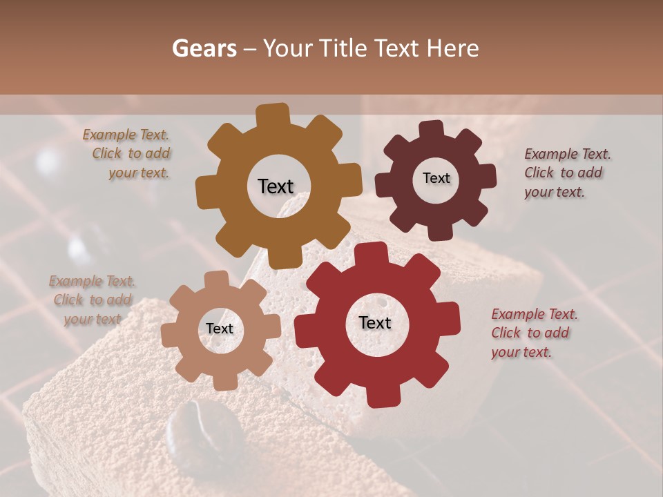 Sweet Square Eating PowerPoint Template